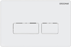 Grossman Инсталляция для подвесного унитаза Pragma 97.03.000 с белой глянцевой клавишей смыва – фотография-9